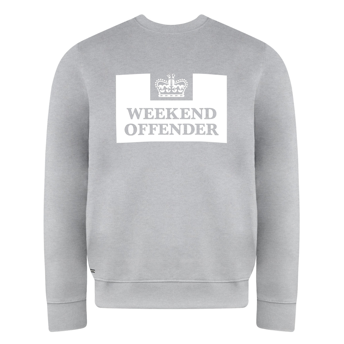 Weekend Offender Mens Grey Jumper