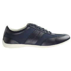 Emporio Armani Mens Navy Blue Trainers