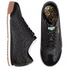 Puma Roma 68 Gum Mens Black Trainers