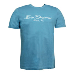 Ben Sherman Aqua Short Sleeve T-Shirt