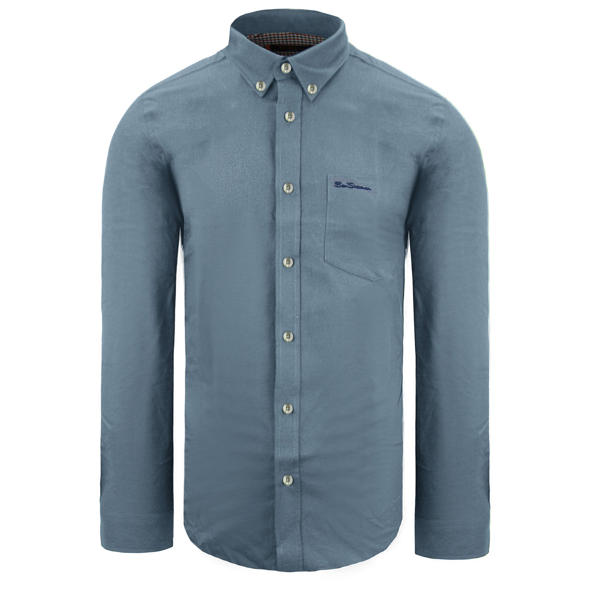 Ben Sherman Oxford Mens Blue Shirt