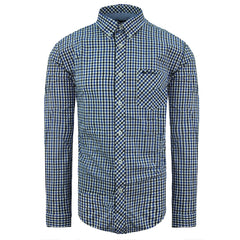 Ben Sherman Oxford Mens Blue/White Shirt