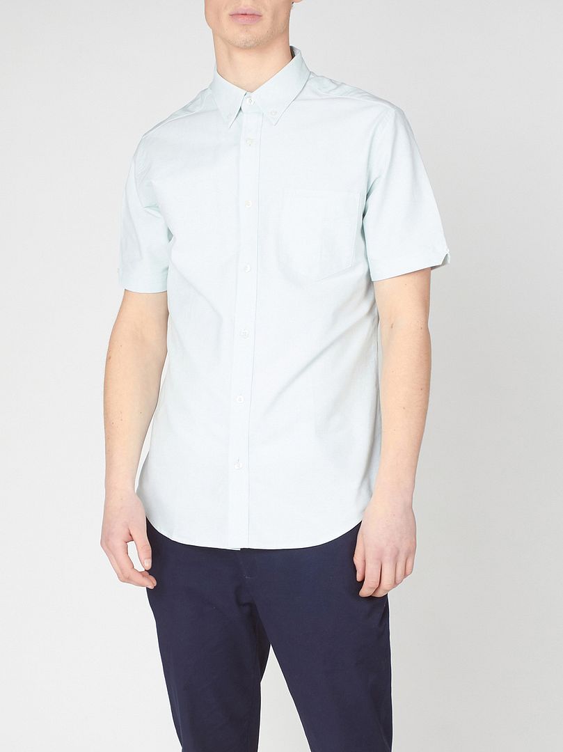 Ben Sherman Oxford Mens Mint Shirt