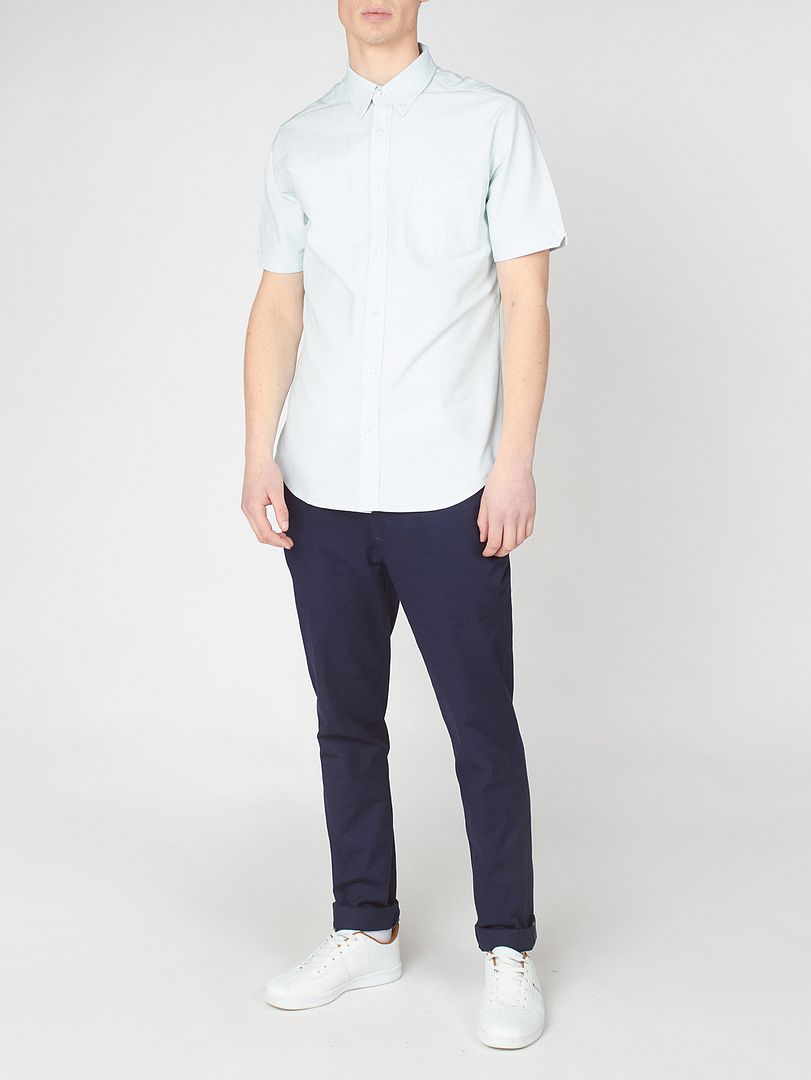 Ben Sherman Oxford Mens Mint Shirt