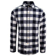 Denham Checkered Mens Black/White Shirt