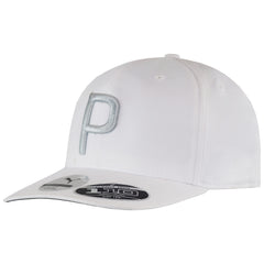 Puma P110 Mens White Golf Cap