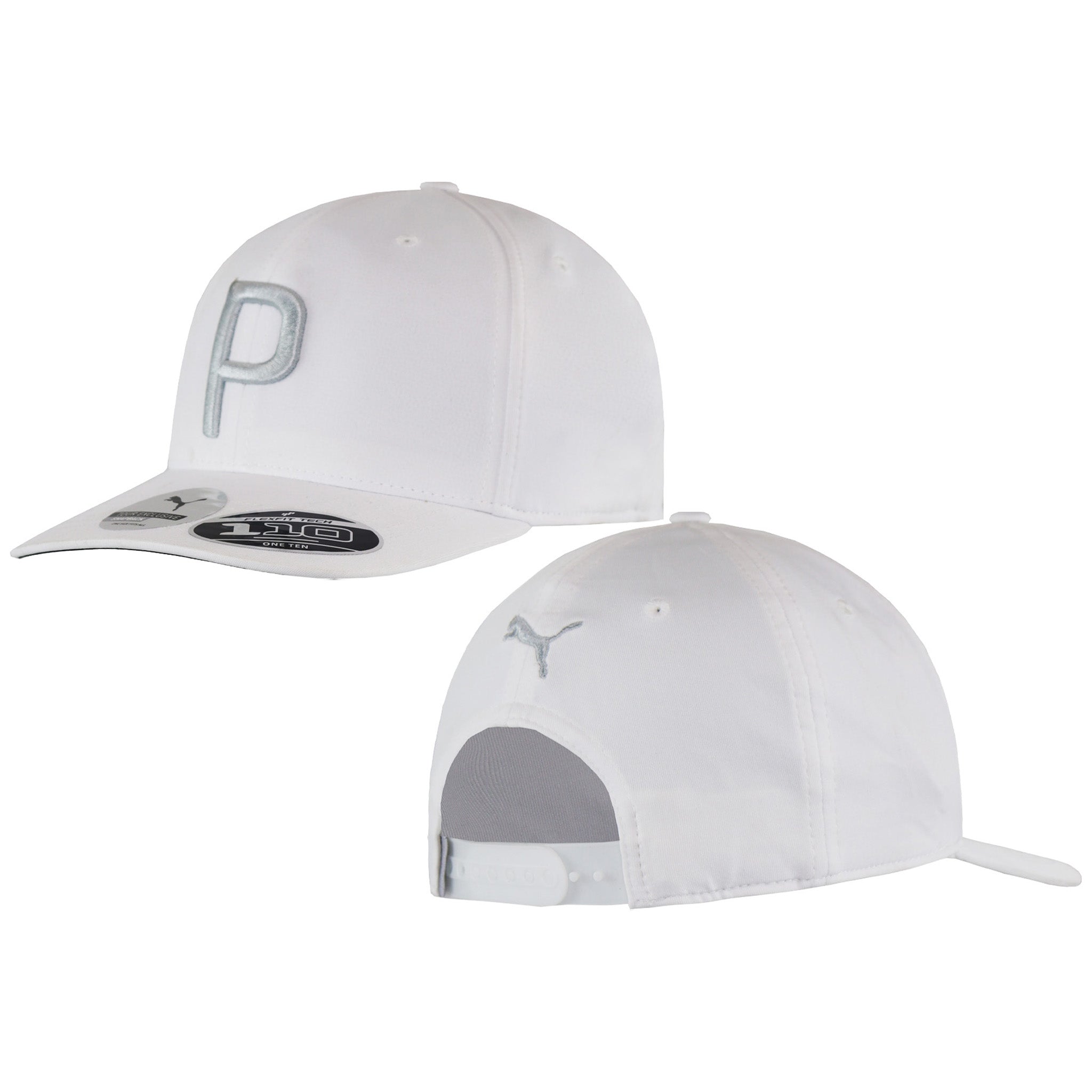 Puma P110 Mens White Golf Cap