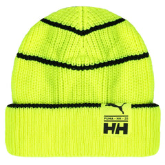 Puma x Helly Hansen Unisex Fluorescent Yellow Beanie