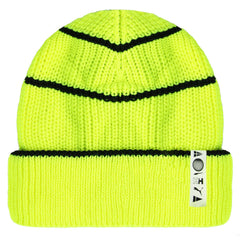 Puma x Helly Hansen Unisex Fluorescent Yellow Beanie