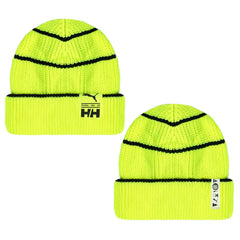 Puma x Helly Hansen Unisex Fluorescent Yellow Beanie