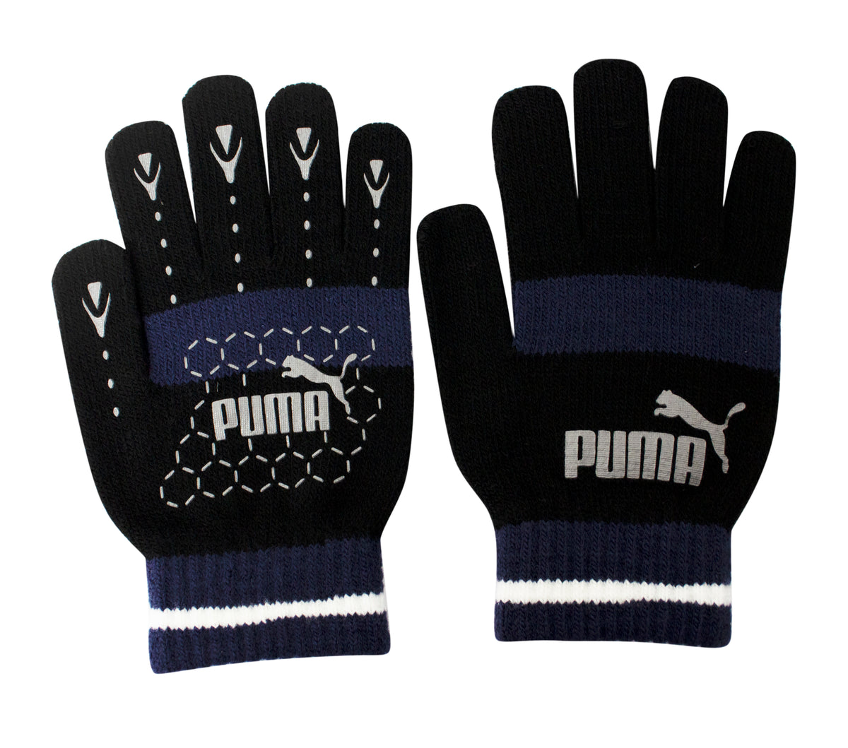 Puma No 1 Logo Cat Magic Blue Winter Gloves