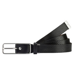 Puma Dimple Cut To Length Mens Black Golf Belt