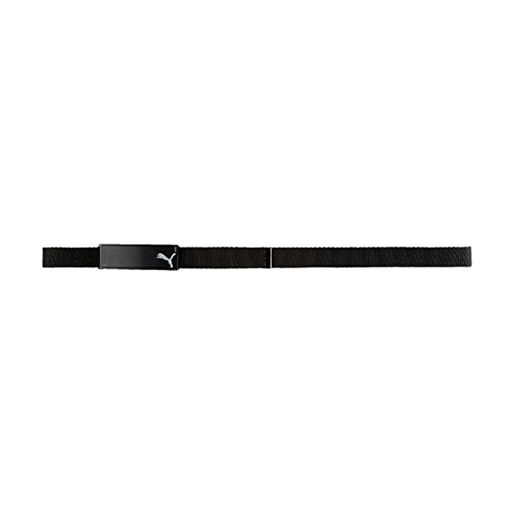 Puma Cut To Length Webbing Mens Black Golf Belt