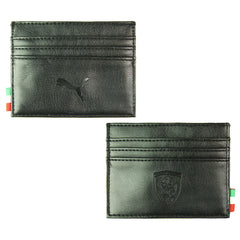 Puma Scuderia Ferrari Lifestyle Unisex  Black Credit Card Holder