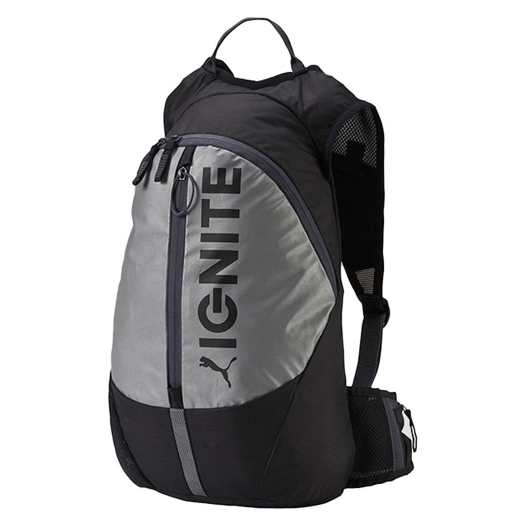 Puma Ignite Mens Black Grey Lightweight Backpack