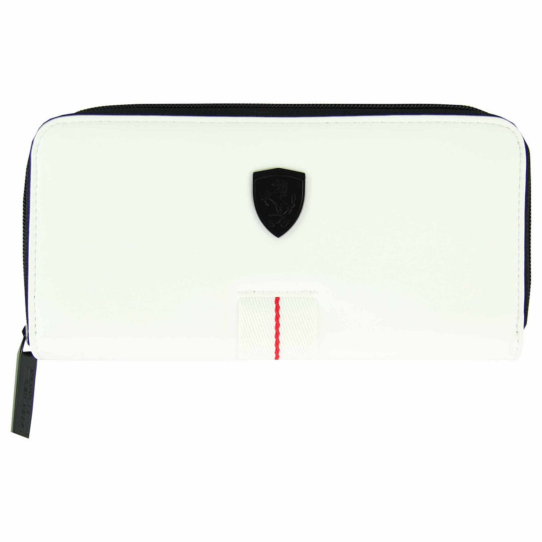 Puma Scuderia Ferrari Lifestyle Womens White Wallet