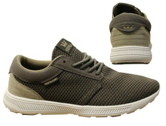 Supra Hammer Run Mens Grey Running Trainers