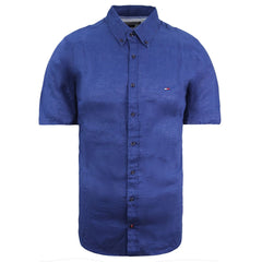 Tommy Hilfiger Mens Blue Oxford Shirt