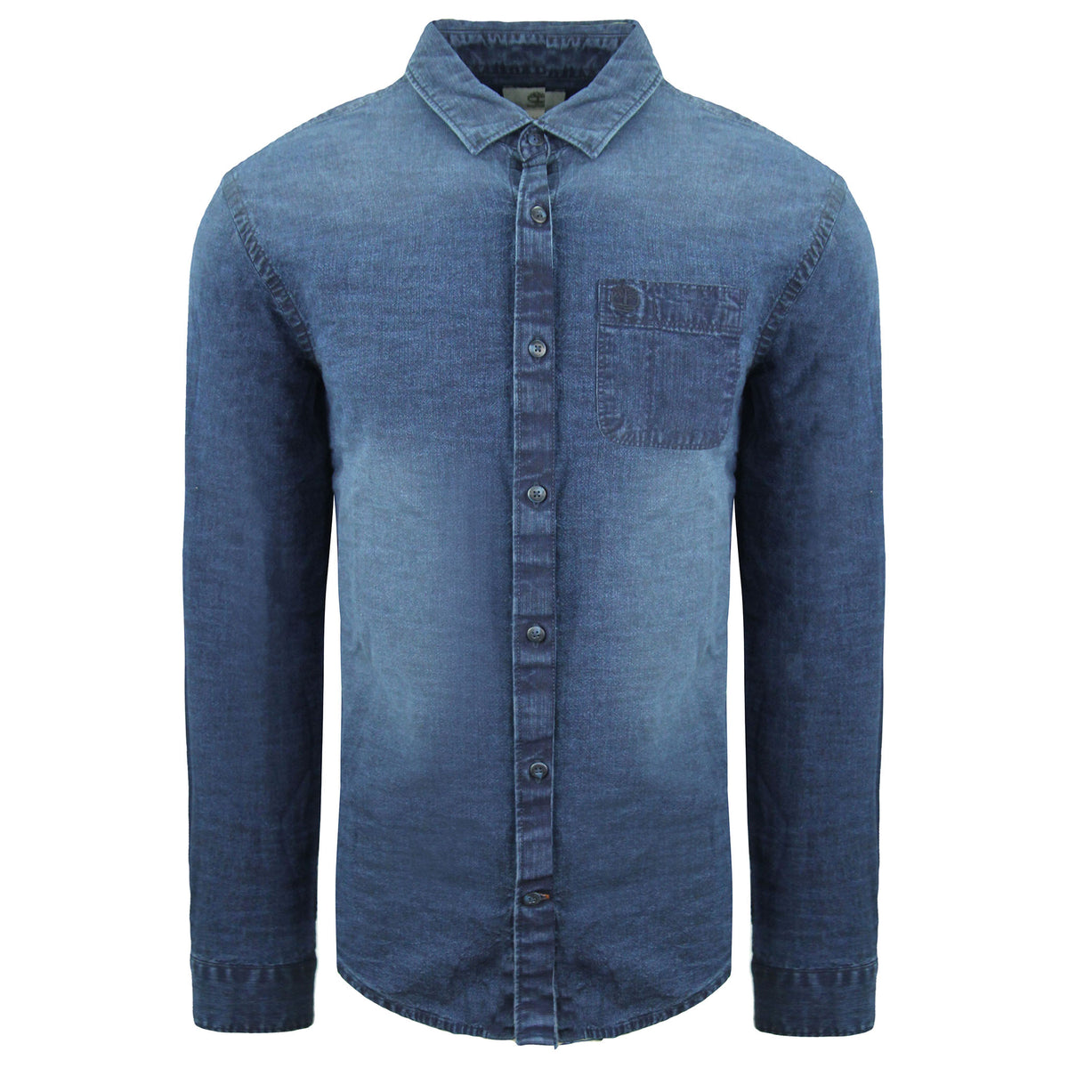 Timberland Earthkeepers Chambray Mens Navy Shirt