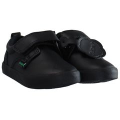 Kickers Kariko Kids Black Trainers