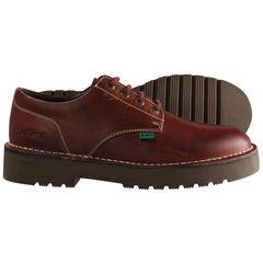 Kickers Daltrey Derby Mens Burgundy Shoes