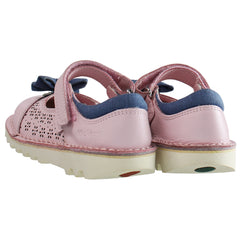 Kickers Bowtie 2 Kids Pink Shoes