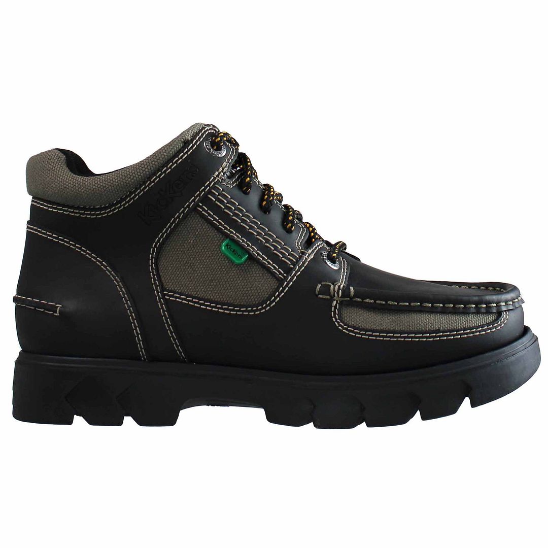 Kickers Lennon Mid Classic Mens Black Boots