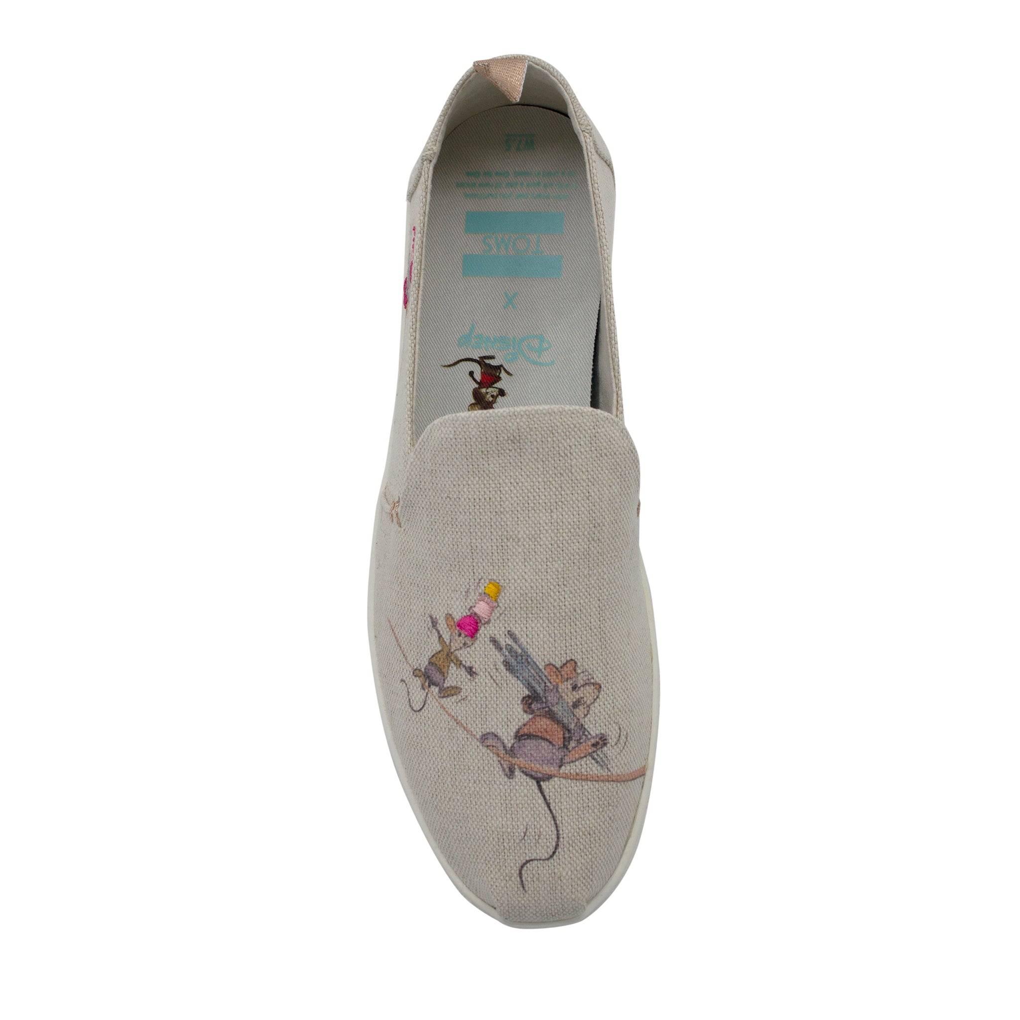 Toms x Disney Deconstructed Alpargata Gus & Jaq Womens