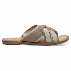 Toms Viv Womens Beige Sliders