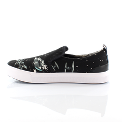 Toms x Star Wars Trvl Lite Black Space Print Slip On Trainers - Womens