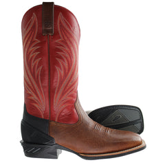 Ariat Catalyst Prime Western Mens Brown/Red Boots