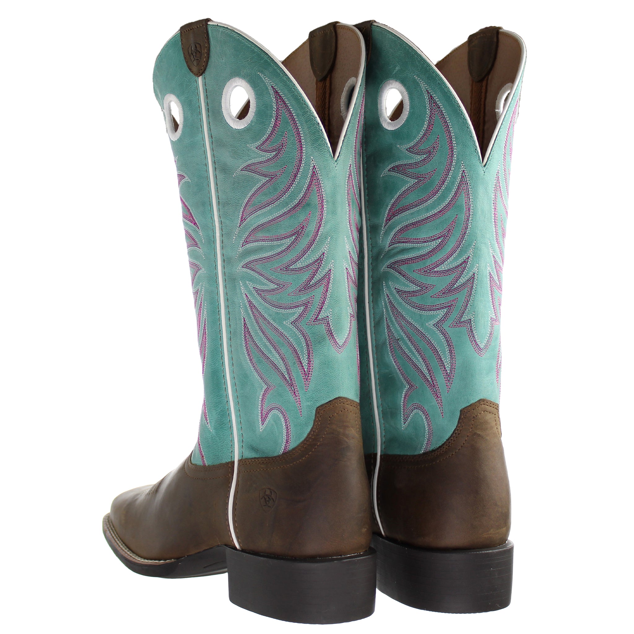 Ariat Ryder Sassy Womens Brown/Blue Boots