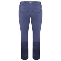 Ariat Knit Tri Factor Womens Blue Breech