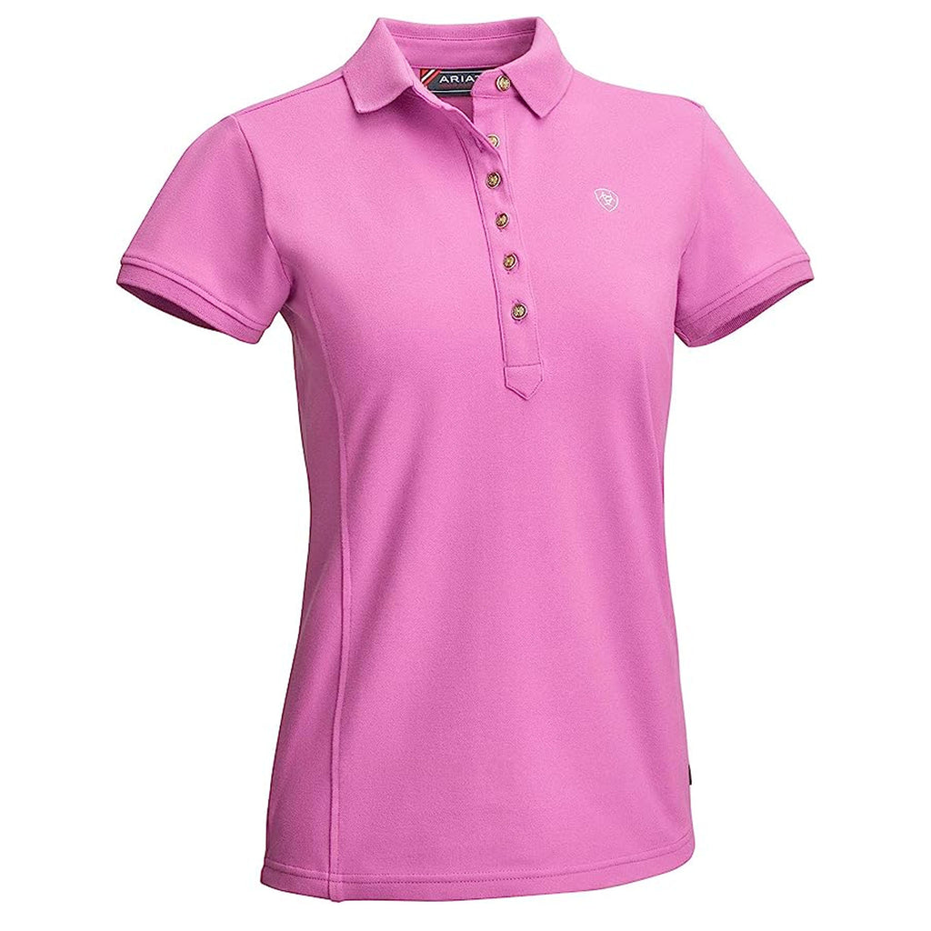 Ariat Prix 2.0 Womens Pink Polo Shirt