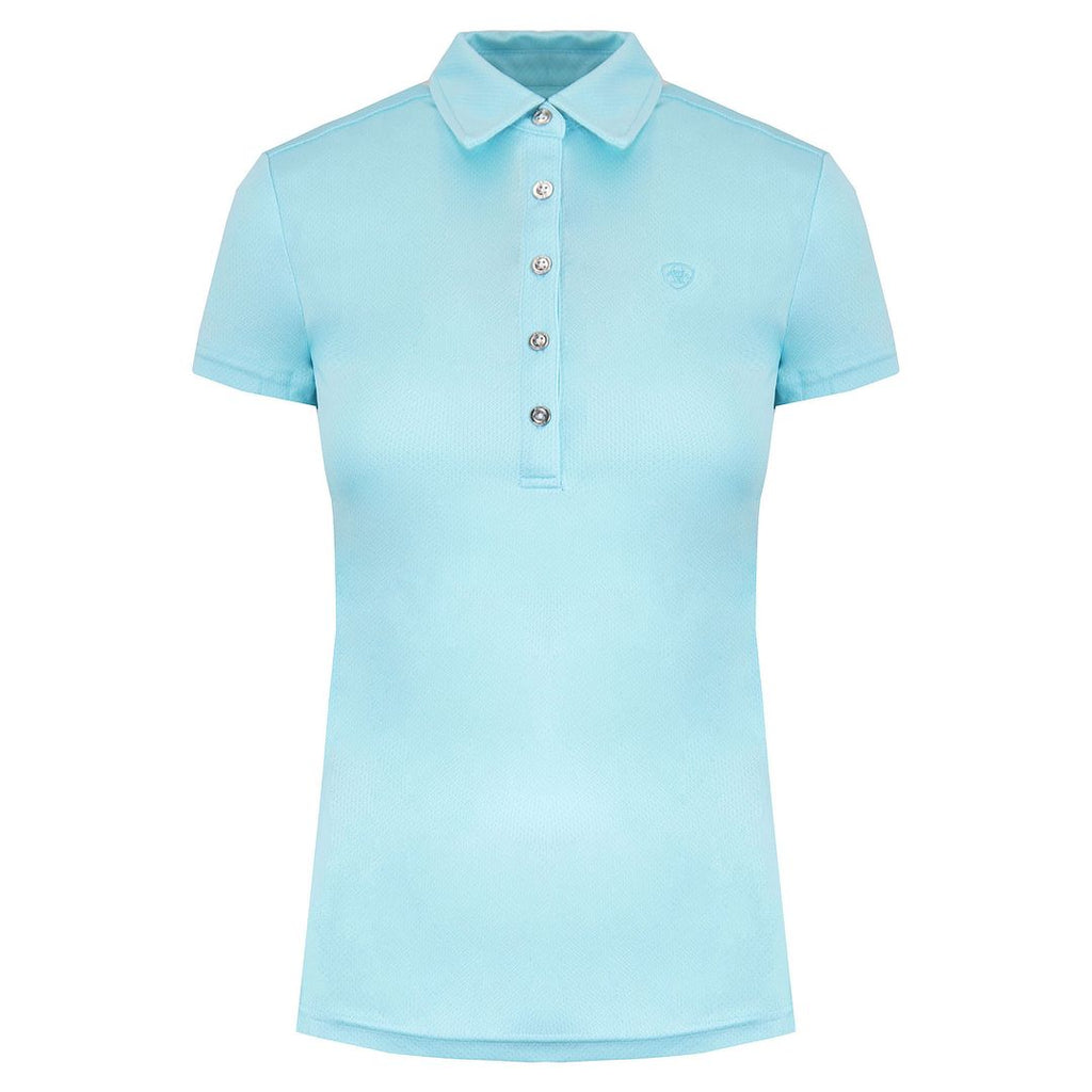 Ariat Talent Womens Light Blue Polo Shirt