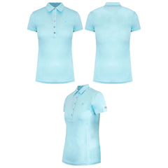 Ariat Talent Womens Light Blue Polo Shirt