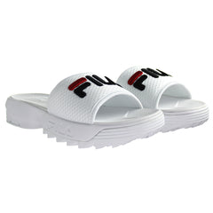 Fila Disruptor Slide Womens White Sliders