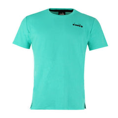 Diadora Easy Tennis Mens Teal T-Shirt