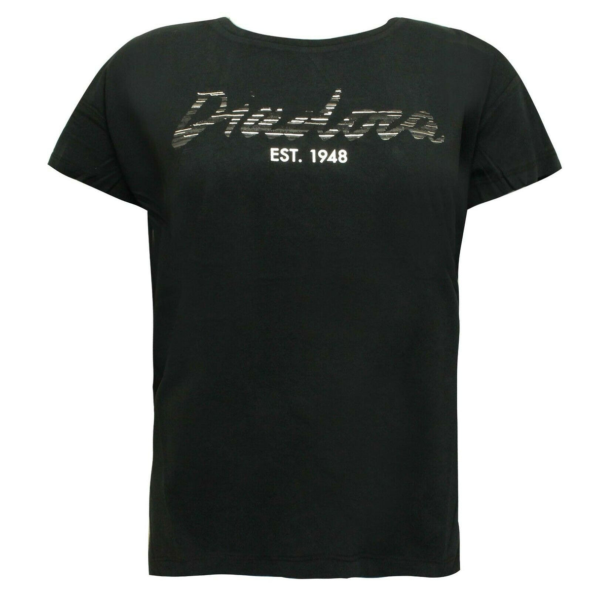Diadora Sportswear Womens Black T-Shirt