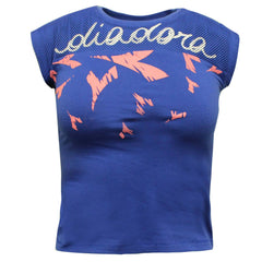 Diadora Graphic Kids Blue T-Shirt