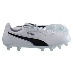 Puma King Top FG Mens White Football Boots