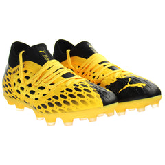 PUMA Future 5.3 Netfit HG Yellow Mens Football Boots