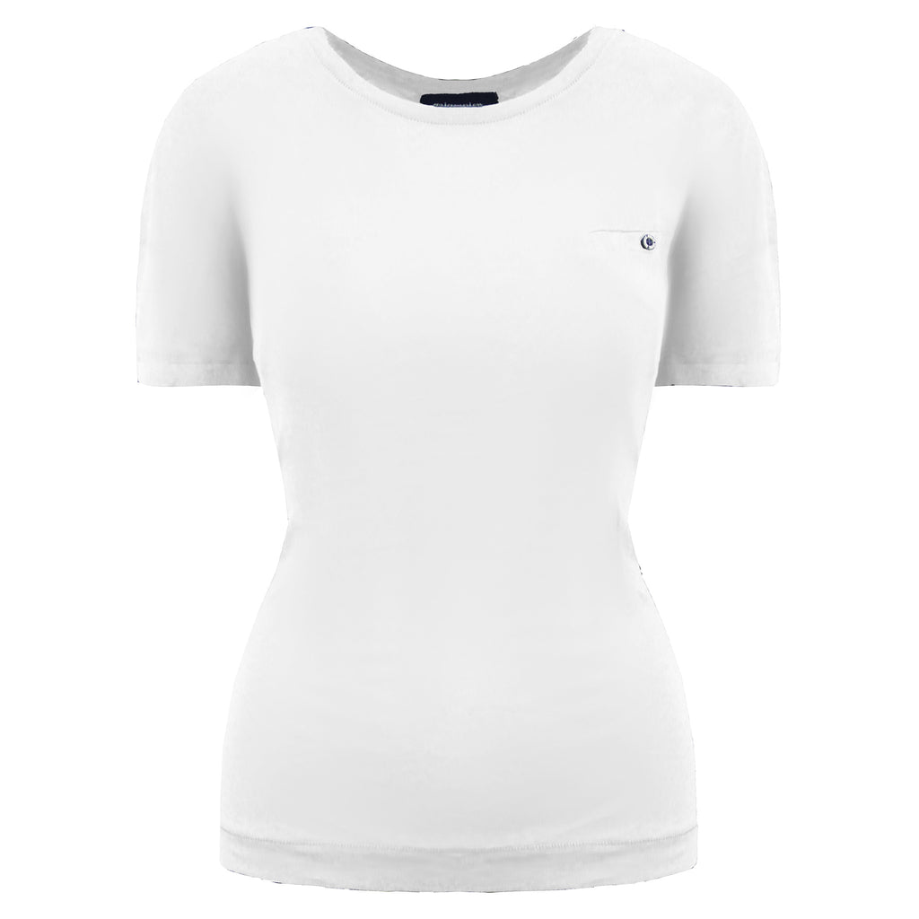 Champion Logo Womens White T-Shirt