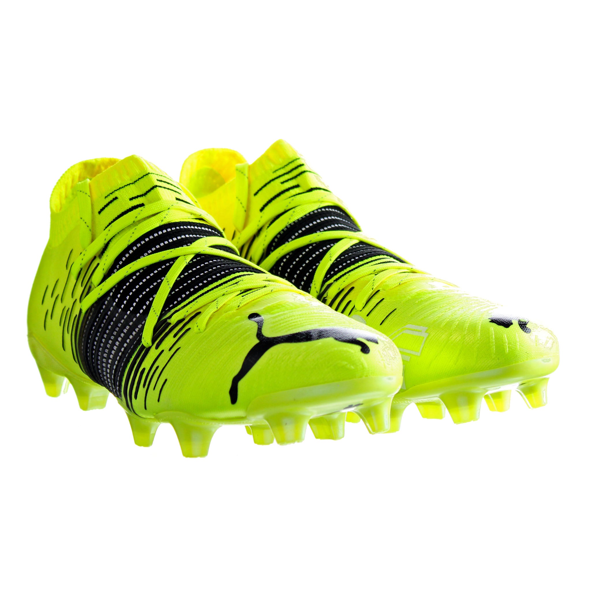 Puma Future Z 1.1 FG/AG Mens Yellow Football Boots