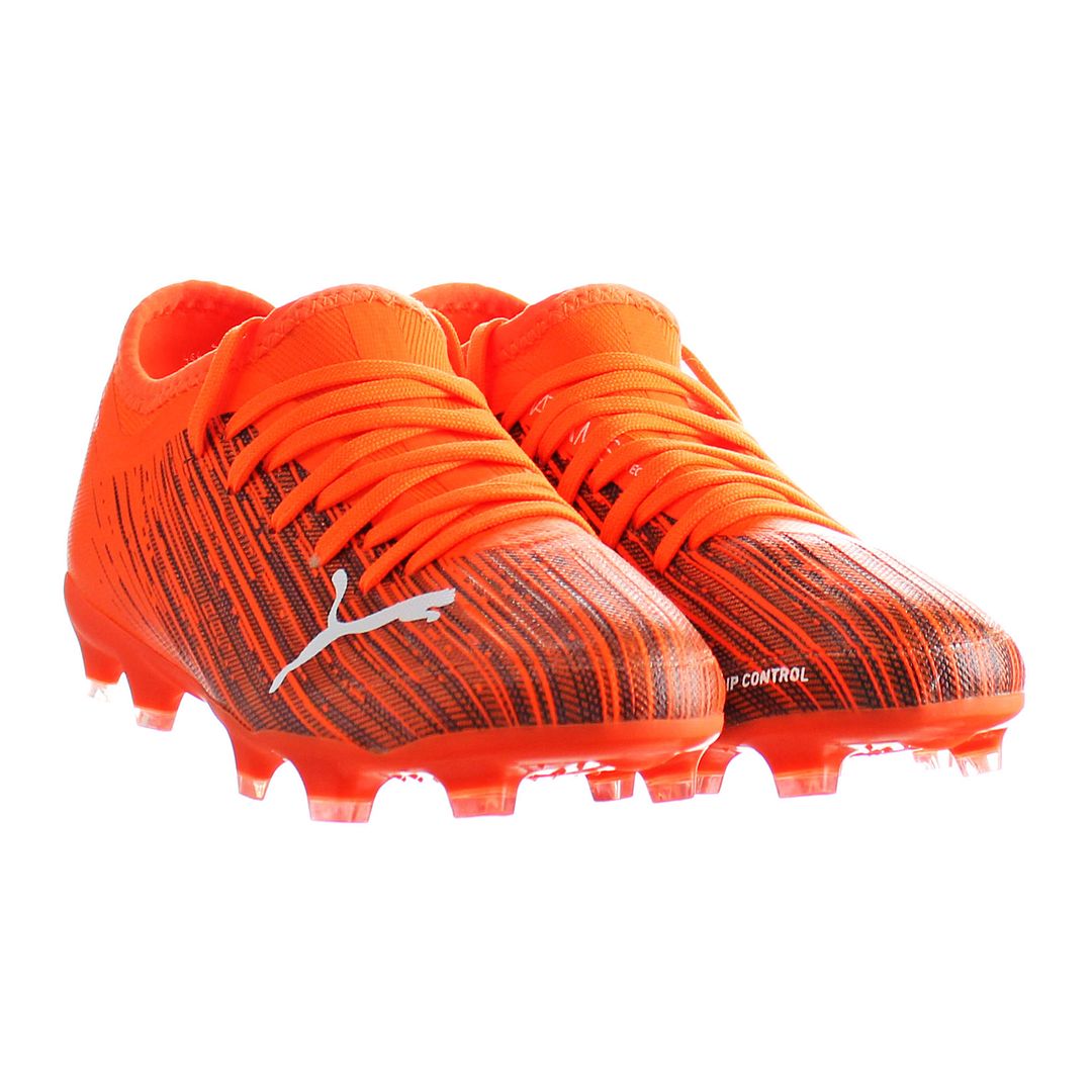 Puma Ultra 3.1 FG/AG JR Orange Kids Football Boots