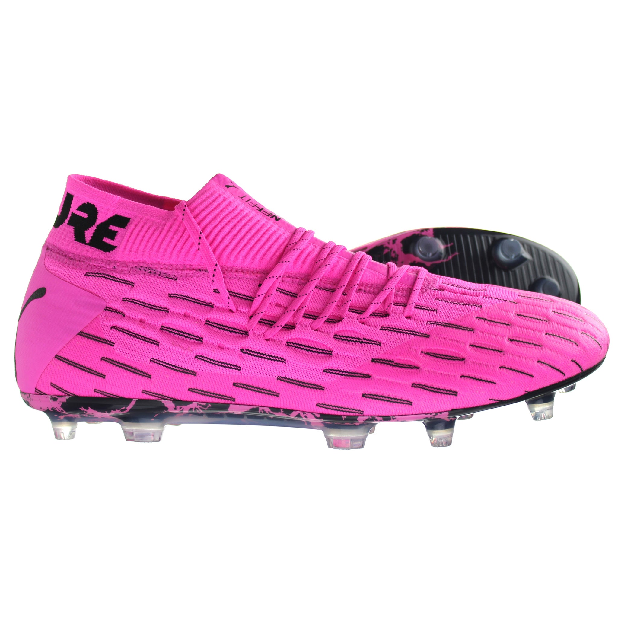 Puma Future 6.1 Netfit MxSG Mens Pink Football Boots