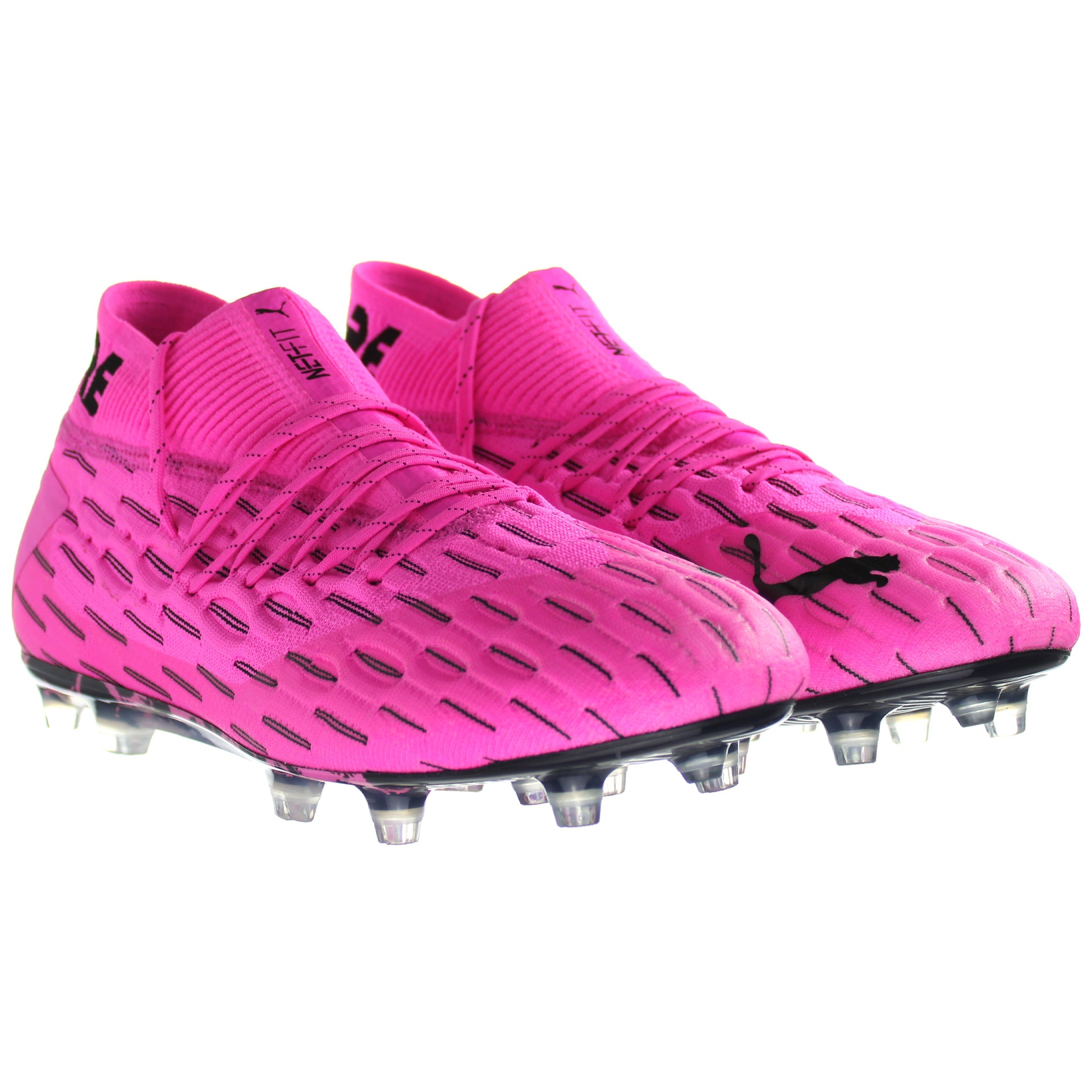 Puma Future 6.1 Netfit MxSG Mens Pink Football Boots