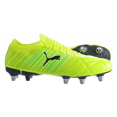 Puma Avanti 1.1 Mens Yellow Rugby Shoes