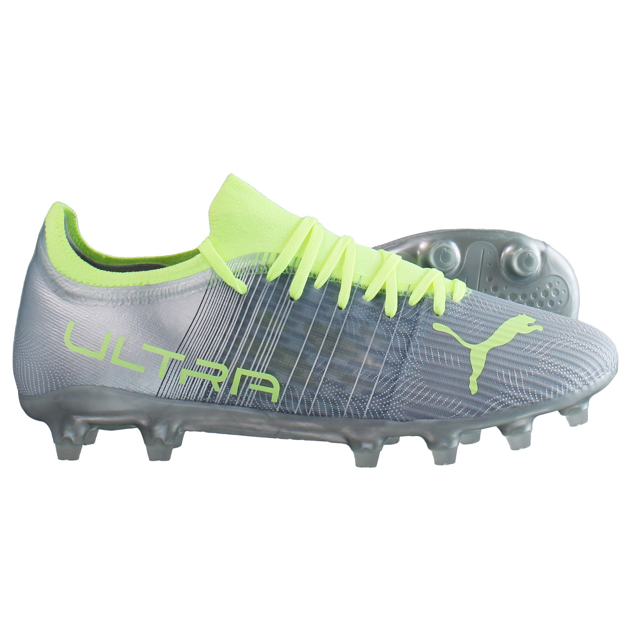 Puma Ultra 3.4 FG Silver Womens Football Boots