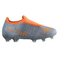 Puma Ultra 3.4 FG/AG JR Silver Kids Football Boots